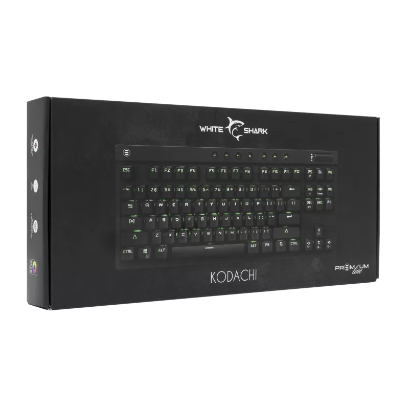 White Shark Premium Line žaidimų klaviatūra Kodachi ESL-K1