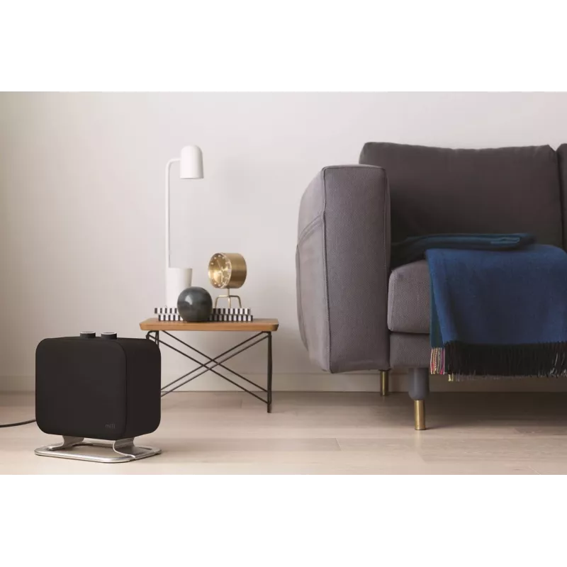 MILL PTC FAN HEATER CUS1800MECBA elektrinis šildytuvas Ventiliatorinis elektrinis šildytuvas Patalpoms 1800 W Juoda