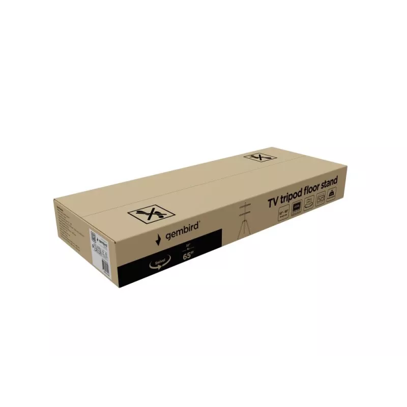 TV priedo grindų stovas 32-65 / TRIPOD TVS-65S-01 Gembird