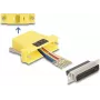 DeLOCK D-Sub 25 kontaktų lizdas į RJ45 lizdą surinkimo rinkinys geltonas VGA RJ-45
