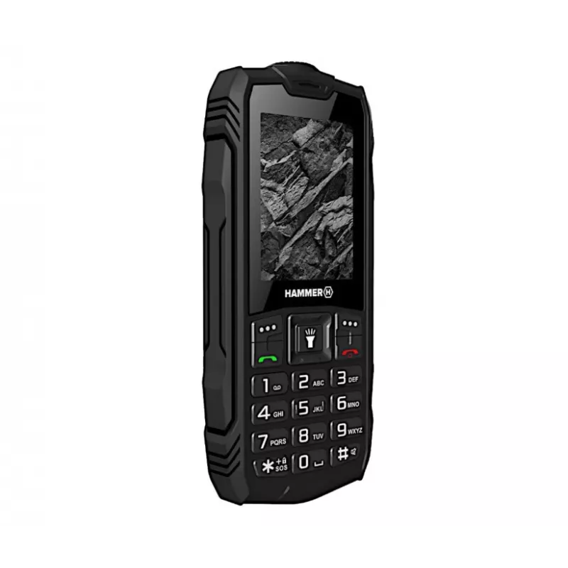 Mobilusis telefonas MyPhone Hammer Rock Dual Juoda, 5.5 col.