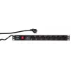 Apsaugos nuo viršįtampių LogiLink PDU7C01 juoda 7 kintamosios srovės lizdai 230 V 2 m