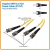 Tripp Eaton Tripp Lite Series dvipusis vienmodis 9/125 šviesolaidinis komutacinis kabelis (ST/ST)