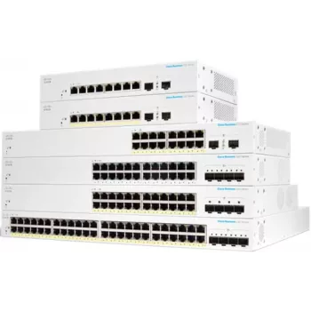 Cisco Business 220 Series CBS220-48P-4G - jungiklis - Smart - 48 x 10/100/1000 (PoE+) + 4 x Gigabit SFP (aukštutinė jungtis) - montuojamas stelaže - PoE+ (382 W)