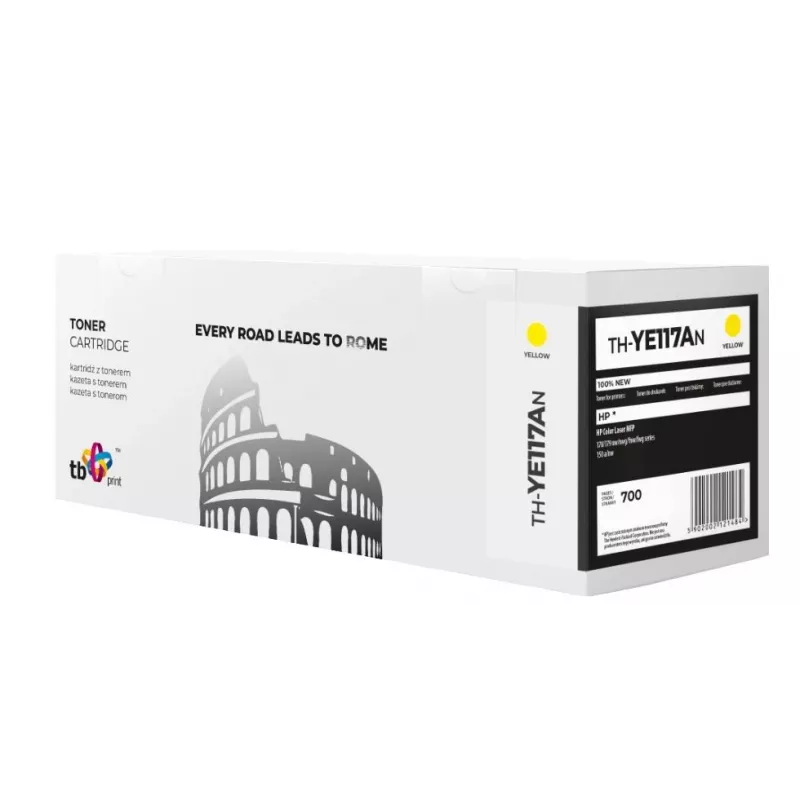 Toner for HP117A W2072A Geltona TH-YE117AN 100% nauja