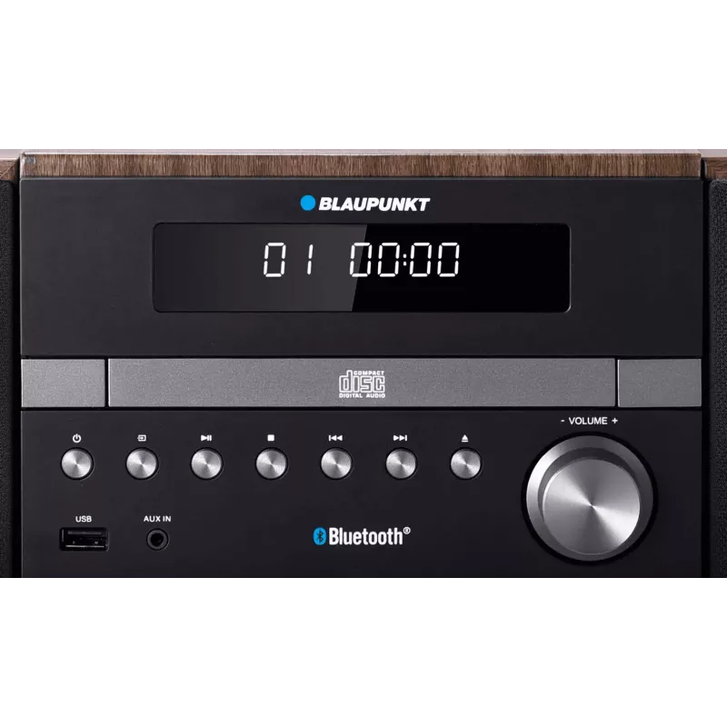 Mikrosistema Bluetooth RDS/ID3 žymos CD/MP3/USB/AUX/LaikrodisŽadintuvas