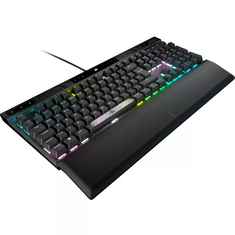 Corsair K70 MAX klaviatūra, žaidimams, USB, vokiška, juoda