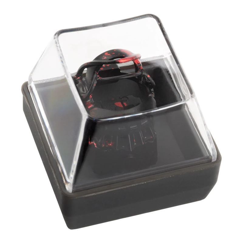 ZOMOPLUS Aluminium Keycap beflecktes Folterwerkzeug - juoda/Raudona