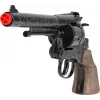 Pulio Metal Cowboy Revolver Gonher — metalinis žaislinis revolveris su kapsulėmis, modelis 155122/6