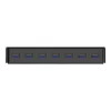 USB šakotuvas ORICO H7928-U3-V1 7 prievadų USB 3.0, juodas, atskiri maitinimo jungikliai