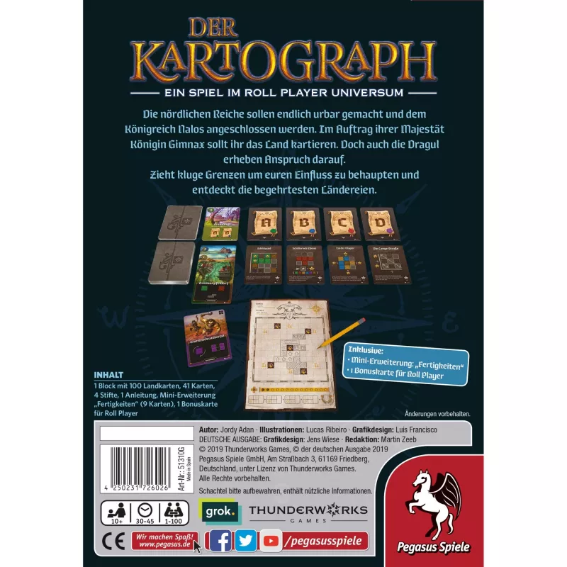 Der Kartograph, šeimos žaidimas