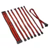 Kabelių / adapterių rinkinys Kolink Core Pro 12V-2x6 Type 2 pintas, Jet Juoda/Racing