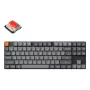 Mechaninė klaviatūra Keychron K1 Max 80% TKL raudoni jungikliai Hot-Swap juoda