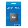 2,5 col. SSD Lexar NQ100 512 GB SATA III, 550 MB/s skaitymas, 6 Gbit/s perdavimas