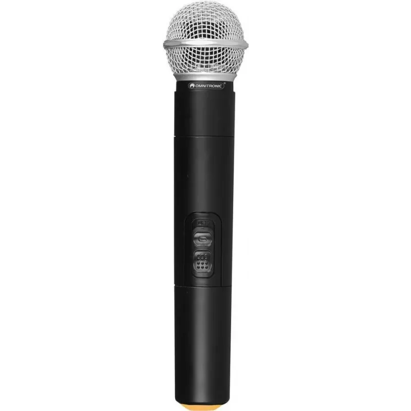 Rankinis belaidis mikrofonas Omnitronic UHF-E serija 828,6 MHz