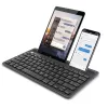 Techly ICTBK102U klaviatūra universali Bluetooth QWERTY angliška juoda