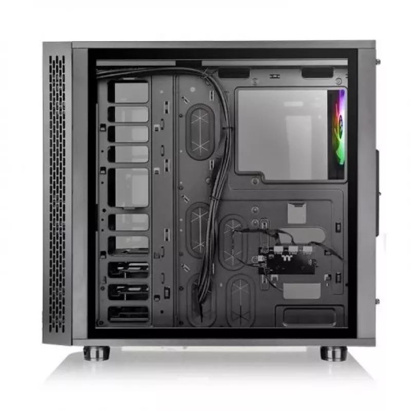 Thermaltake View 31 TG - ARGB Edition - MIDI Tower - ATX - be maitinimo bloko (PS/2) - juoda - USB/Audio
