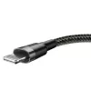 Baseus Cafule USB Lightning kabelis 2A 3m (juoda+pilka)