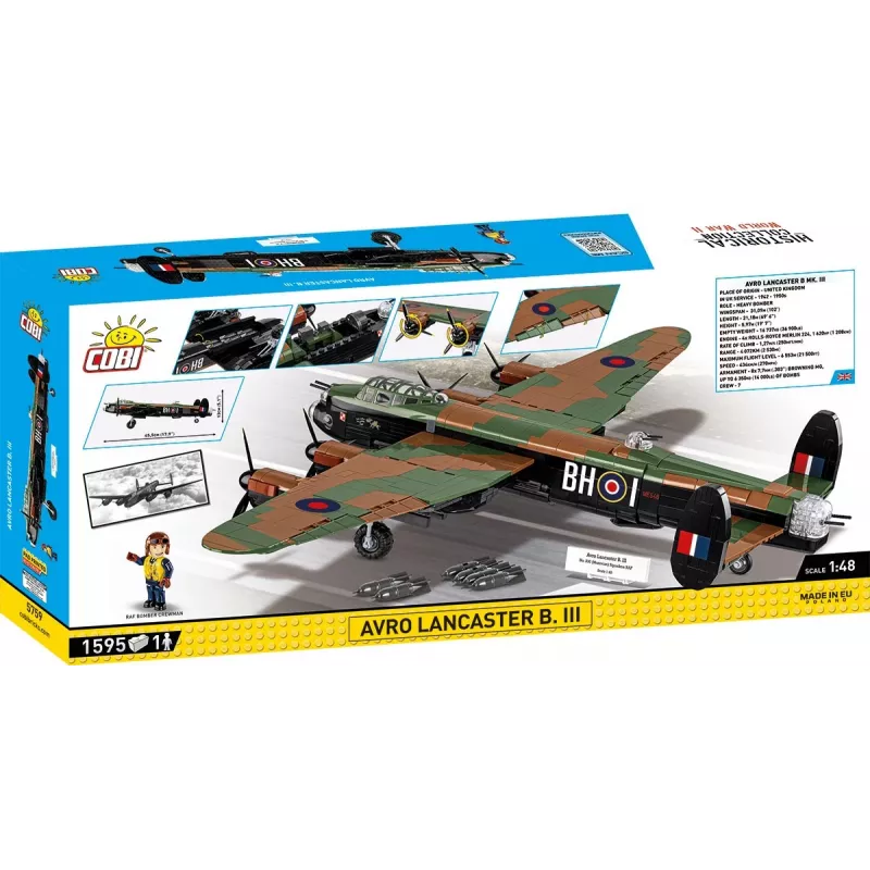 Blocks Avro Lancaster B.III 1595 blokeliai