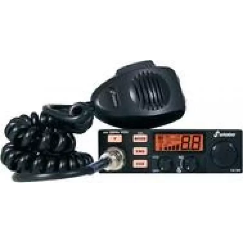 Dvipusis radijo ryšys Stabo XM 3004e VOX — 40 kanalų, LCD, 12/24 V, Juoda
