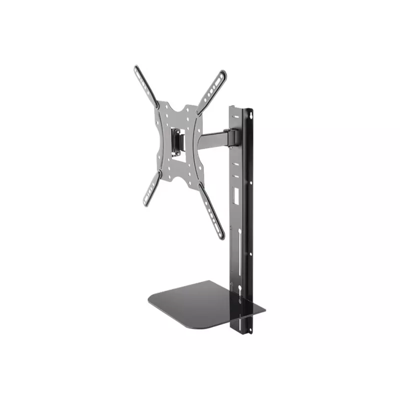 TV laikiklis LogiLink BP0048 55 col. Juodas Nerūdijantis plienas