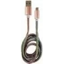 LC-POWER laidas USB-Micro-1M-4 1m mėlynas/rožinis, USB A į Micro-USB (LC-C-USB-MICRO-1M-4)