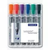 Marker Staedtler 356 B WP6 6 vnt. Mėlyna Žalia Oranžinė Raudona Violetinė