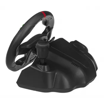 Esperanza EGW101 žaidimų valdiklis, vairas Playstation, Playstation 3, skaitmeninis USB, juodas, žalias