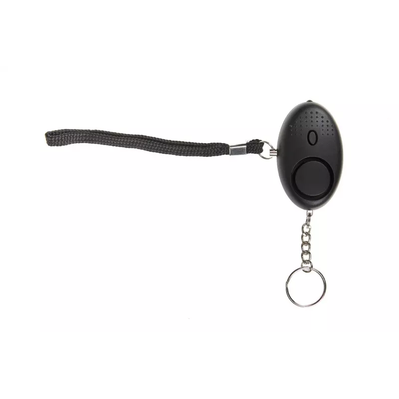 Asmeninis signalizatorius GUARD YC-003-BL — 120 dB, LED žibintuvėlis, LR41 baterijos, nešiojamas saugos įrenginys