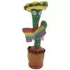 Šokantis kaktuso žaislas su sombrero Extralink Toys, Dainuojantis vaikams LED USB