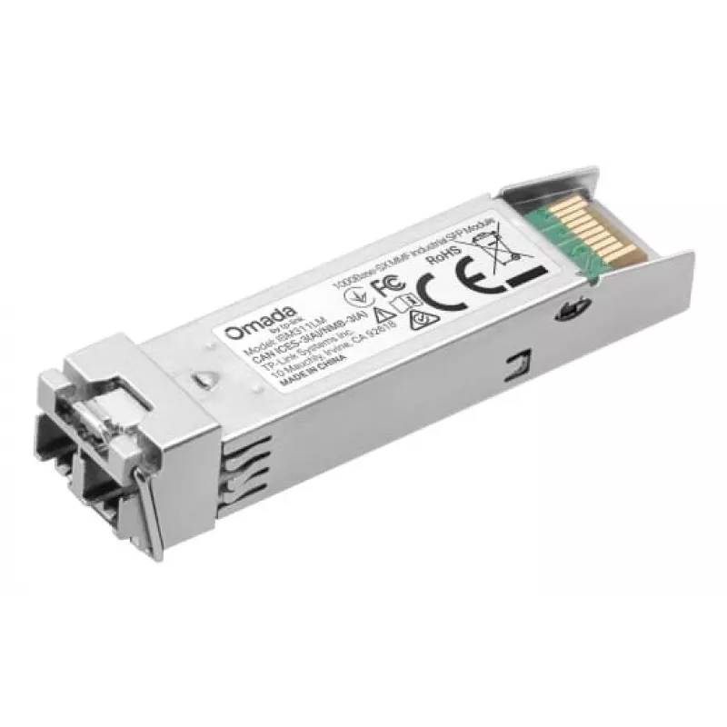 SFP šviesolaidinis siųstuvas-imtuvas TP-LINK ISM311LM — 1,25 Mbit/s, 850 nm, LC, 550 m, pilkas