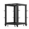 Laisvai pastatomas stovas Lanberg OR01-6115-B 15U juodas 600 kg talpa