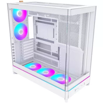 PC korpusas Montech HS02 PRO Midi Tower baltas