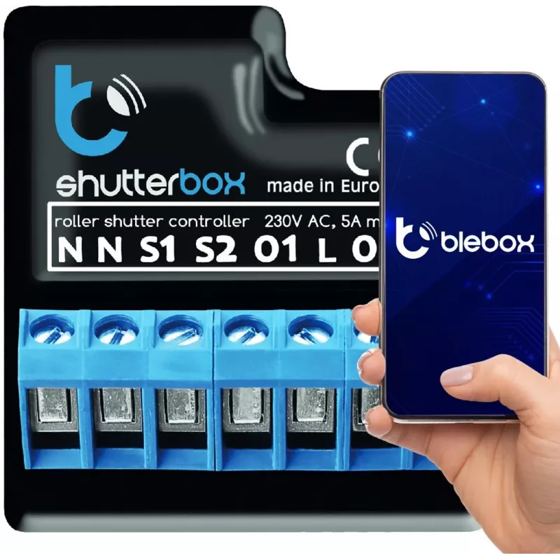 Shutter control blebox shutterBox Juoda