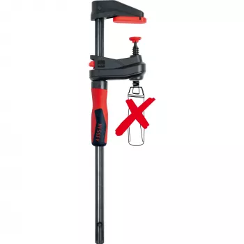 Strypinis spaustuvas BESSEY GearKamp GK30 30 cm raudona juoda