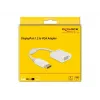 Adapteris DisplayPort 1.2 tėvas į VGA moterišką DeLOCK 61007