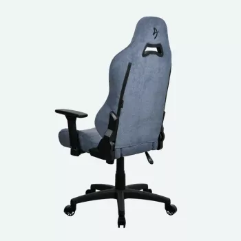 Žaidimų kėdė Arozzi Torretta SoftFabric Blue — ergonomiškas dizainas, reguliuojamas aukštis ir porankiai