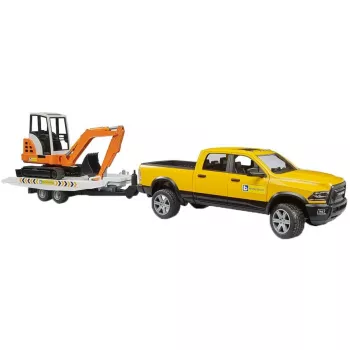 Automobilio serviso automobilis Dodge RAM 2500 su priekaba