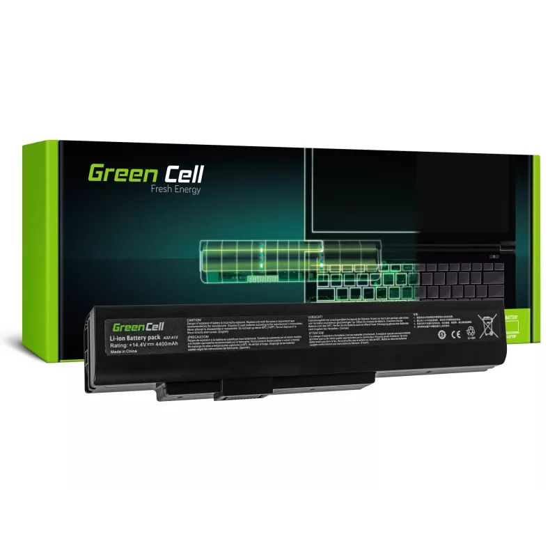 Battery Green Cell MS04, skirta MSI A6400 CR640 CX640