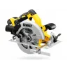 DeWALT DCS570P2-QW nešiojamas diskinis pjūklas 18,4 cm Sidabrinis, Geltonas 5500 RPM