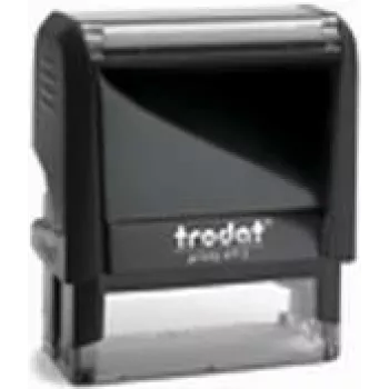 Savaime nusidažantis antspaudas Trodat Printy 4912N, pilkas, atspaudo dydis 46×17 mm