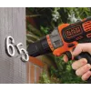 Juoda & Decker MT218KB grąžtas 800 RPM Juoda, oranžinė 1,46 kg