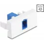 DELOCK Patch Panel Module SC Simplex Blue/White 45° Easy 90896