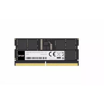 Lexar 16 GB DDR5 4800 MHz ECC 262 kontaktų SO-DIMM 1.1 V nešiojamiesiems kompiuteriams atminties modulis