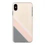 man and wood išmaniojo telefono dėklas, skirtas iPhone XS Max — rožinis kostiumas, juodas