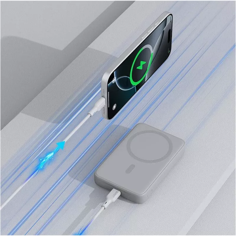 Nešiojama išorinė baterija PB-MS04 balta 10000mAh