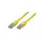 S/CONN 1 m RJ45 tinklo kabelis geltonas Cat6 S/FTP S-CONN TC75711-Hy