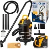 BLOW WD3300 pramoninis dulkių siurblys su 230 V lizdu, 2000 W