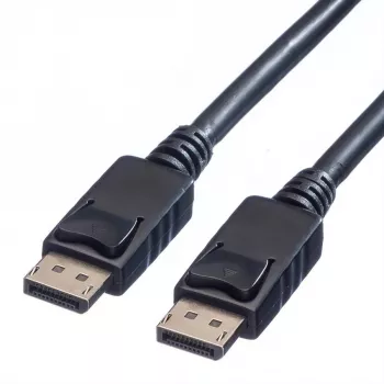 Value DisplayPort prijungimo laidas DisplayPort kištukas, DisplayPort kištukas 1.50 m Juoda 11.99.5767 Ekranuotas