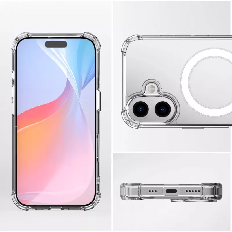 Dėklas 4smarts iPhone 16 15,5 cm (6,1 col.) skaidrus